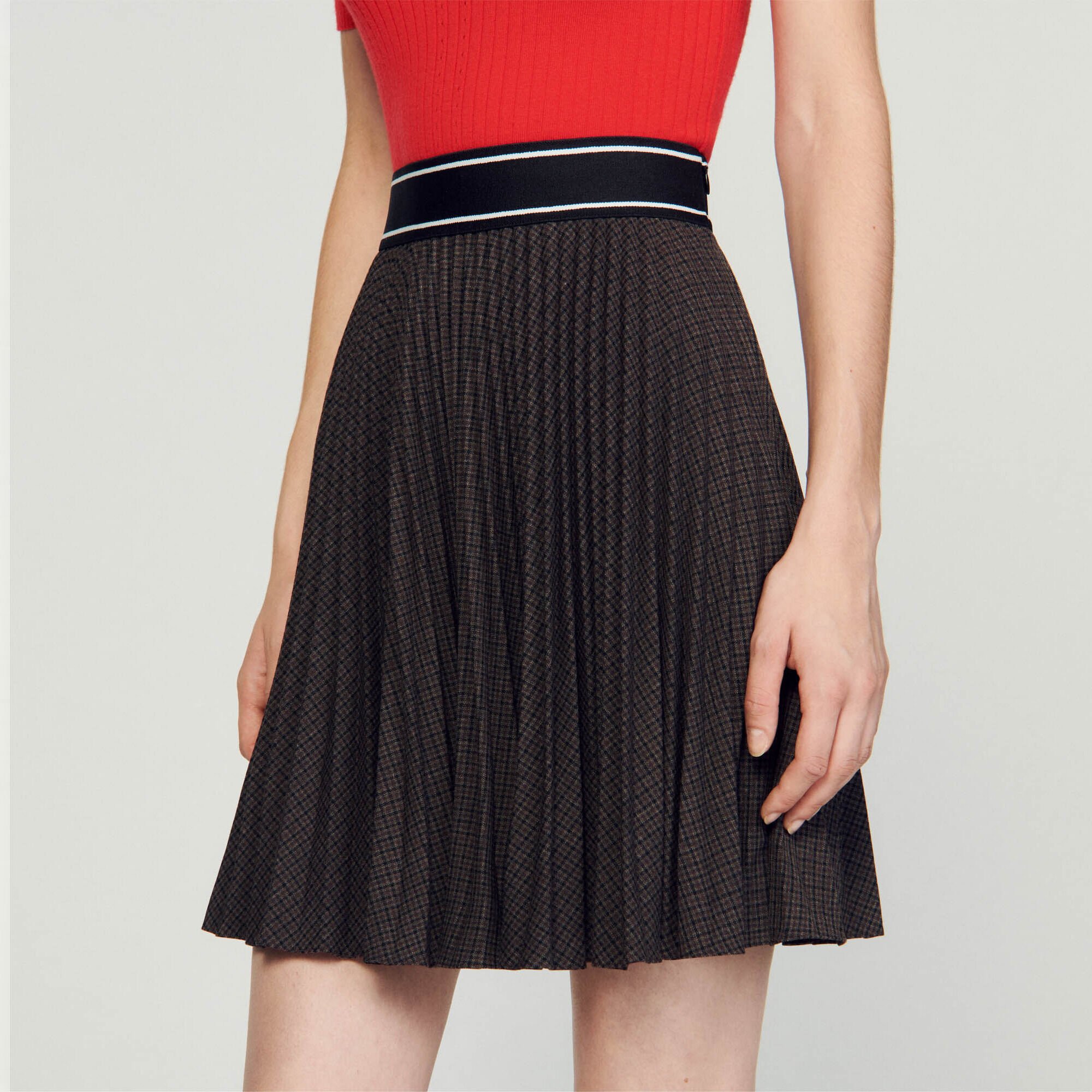 Pleated skirt 