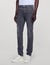 Washed gray jeans