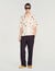 Loose-fit floral shirt
