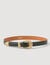 Leather belt