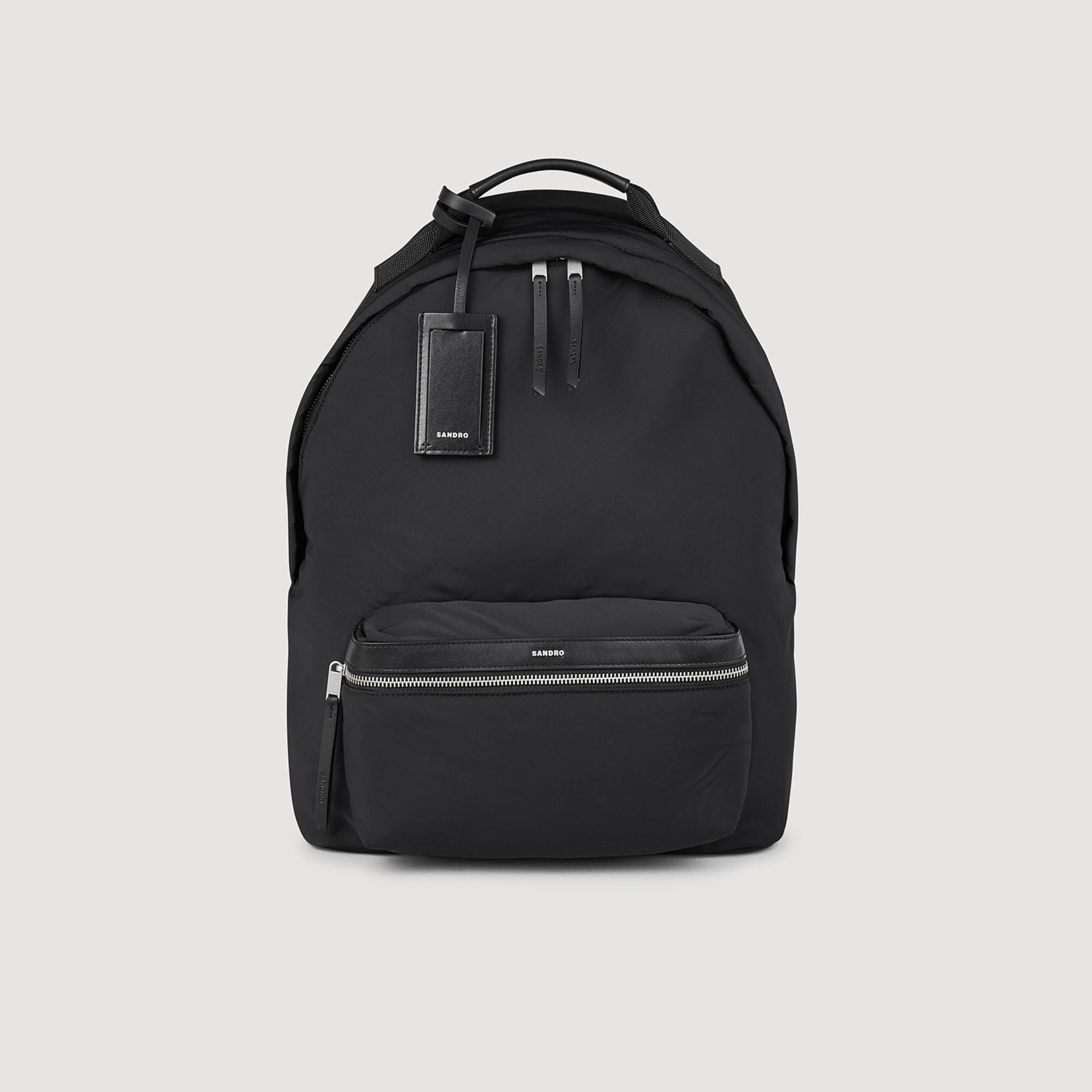 Canvas and Leather Backpack