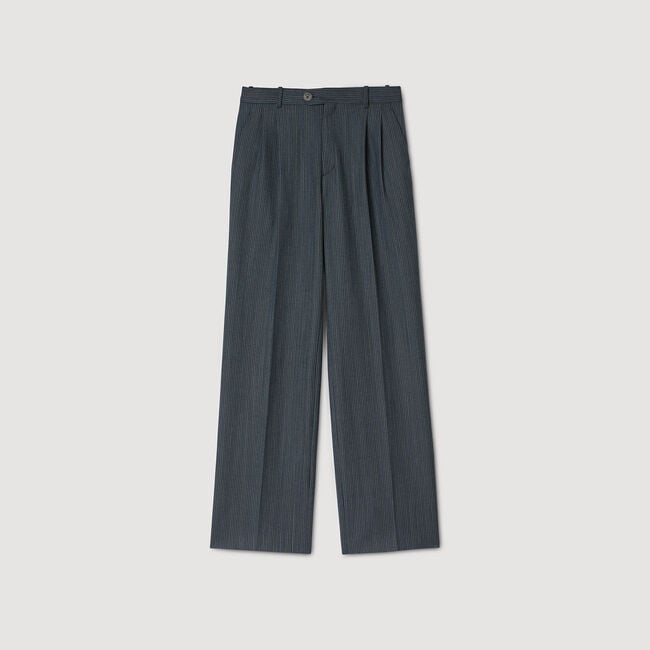 Striped trousers