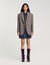 Small-check suit jacket