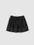 Short dual-material skirt