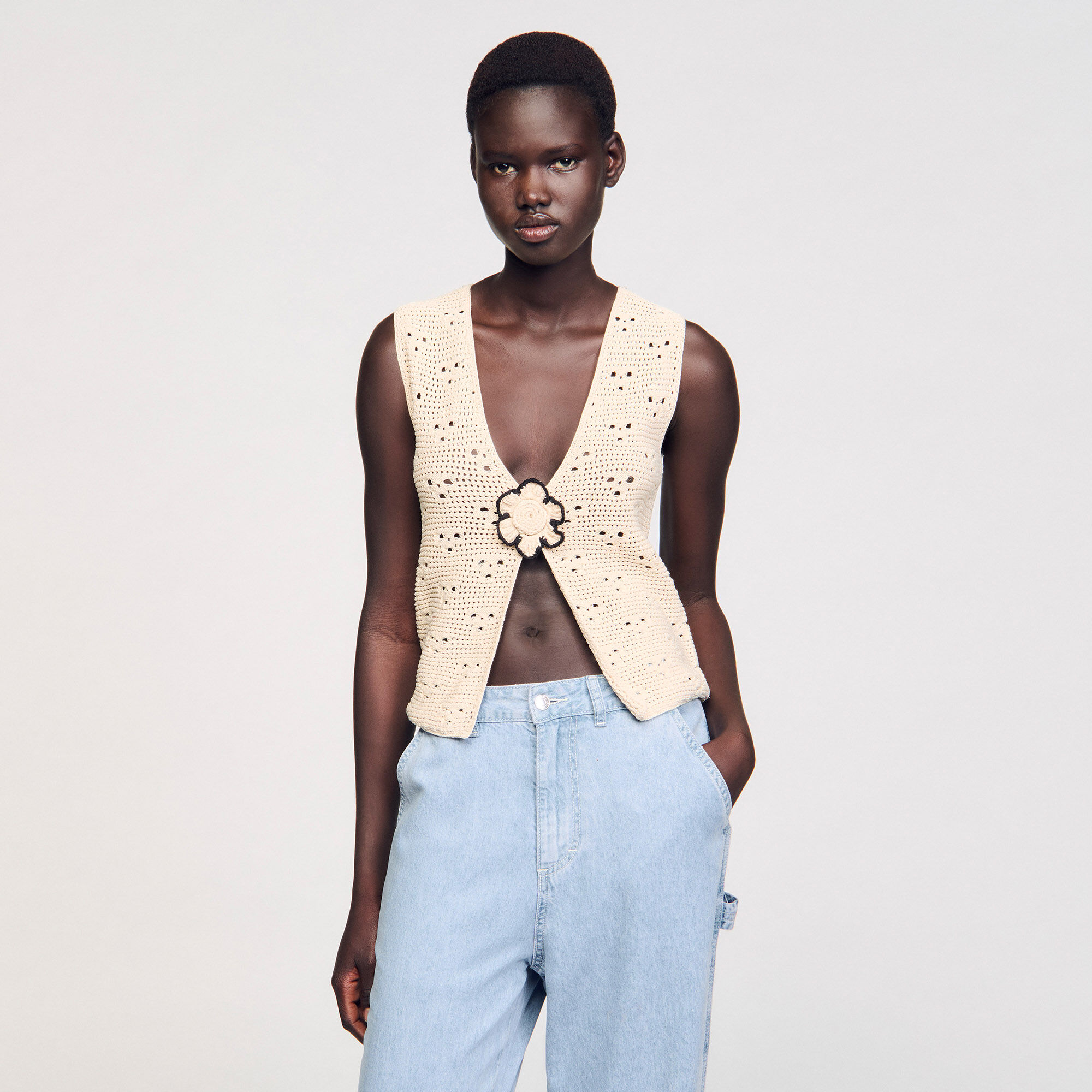 Crochet vest
