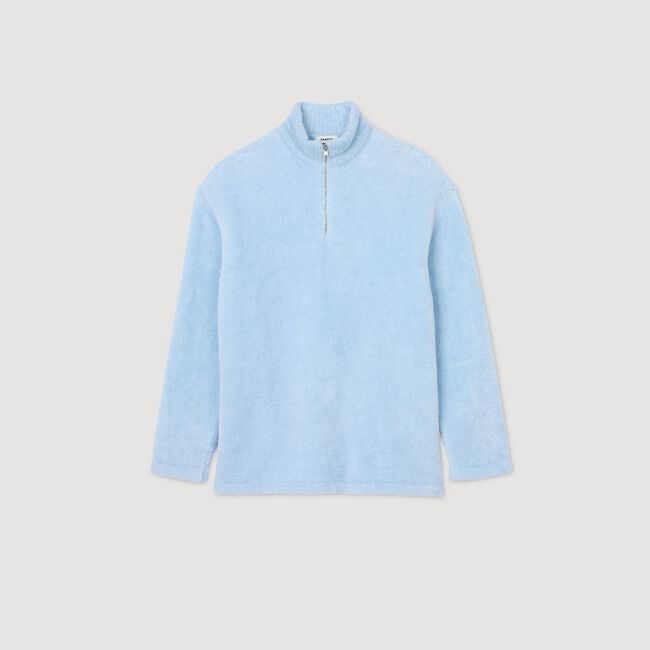 Terry Fleece Sweater