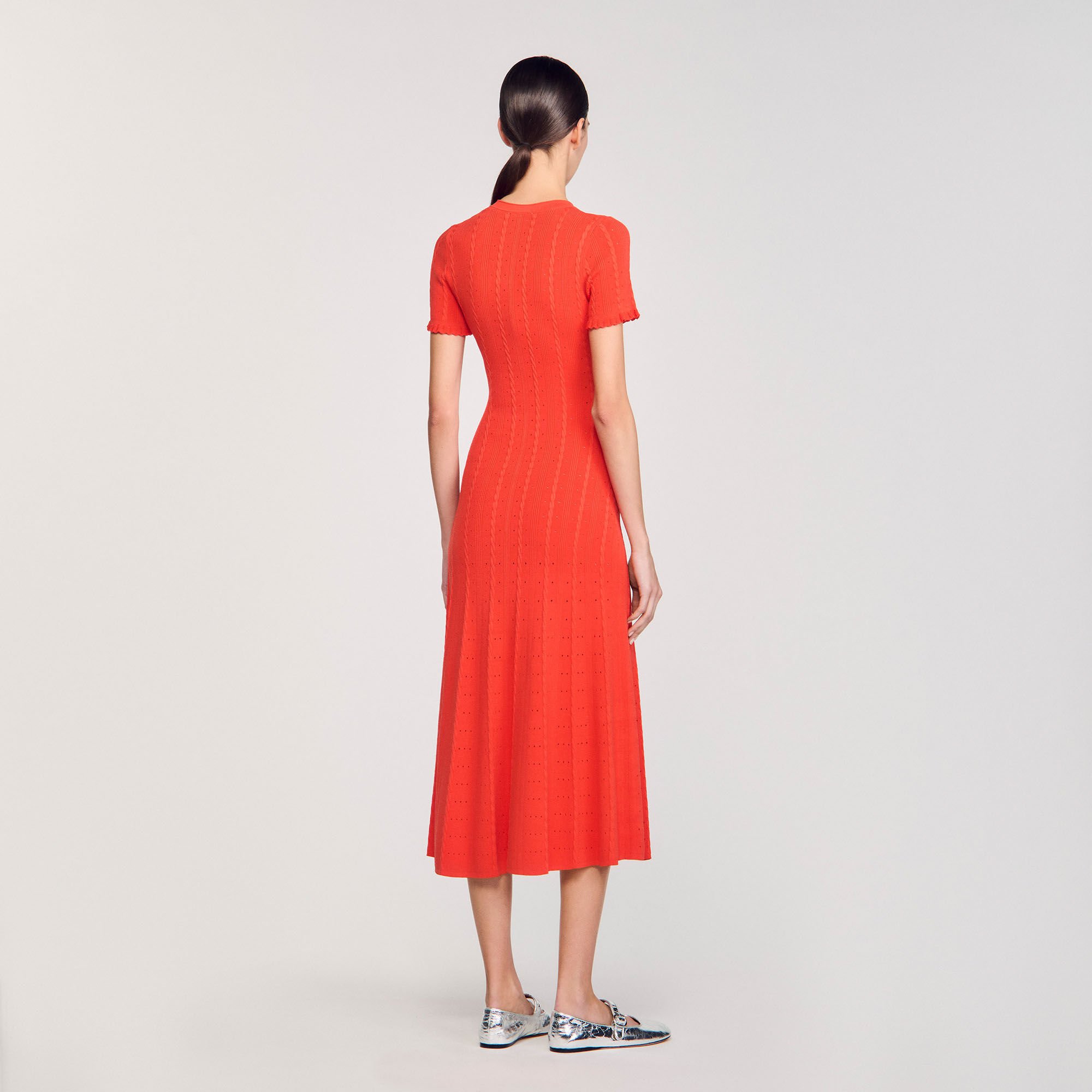 Knit maxi dress