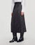 Long pleated skirt