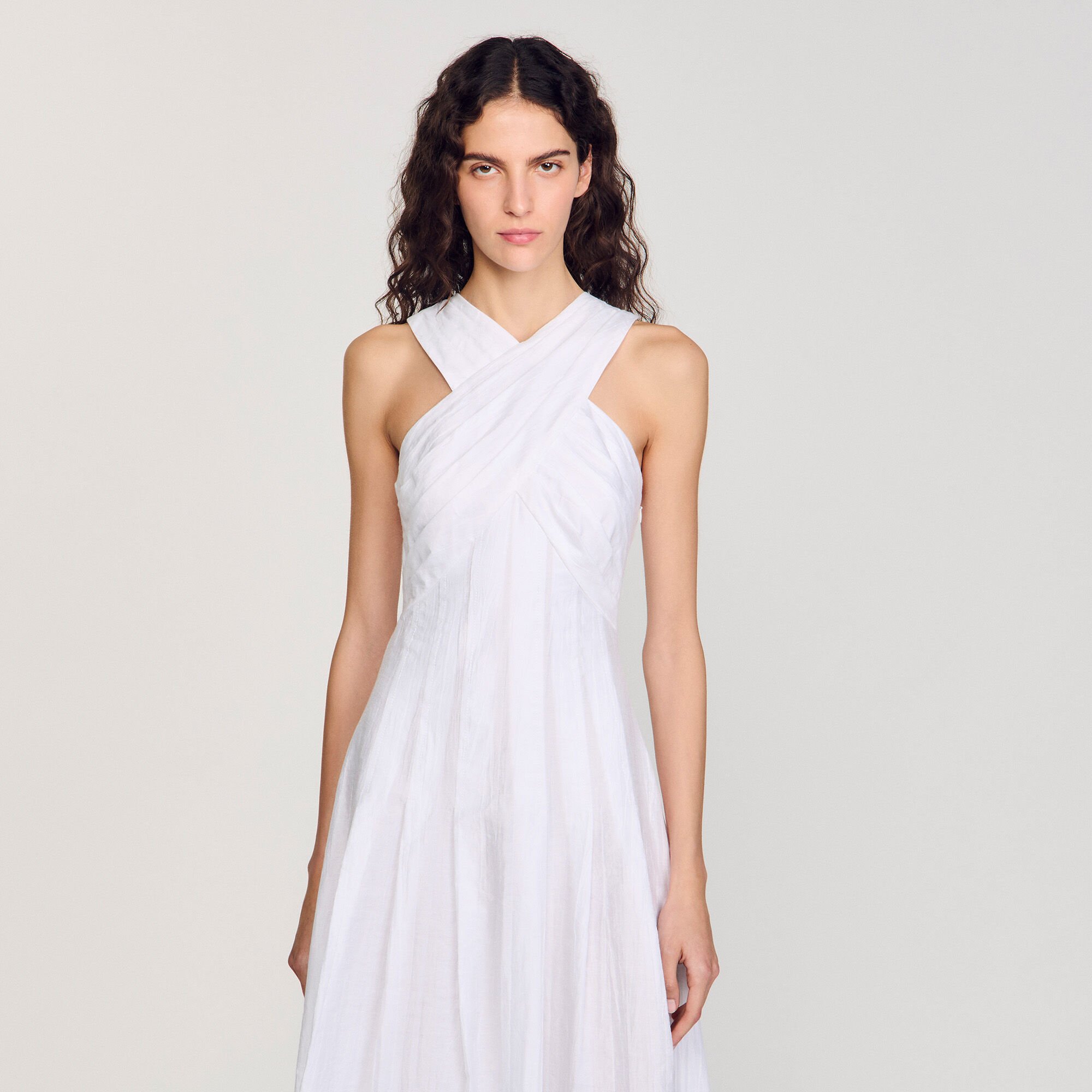 Wrap maxi dress