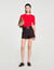 Argyle polo-neck sweater