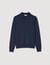 Ribbed polo shirt