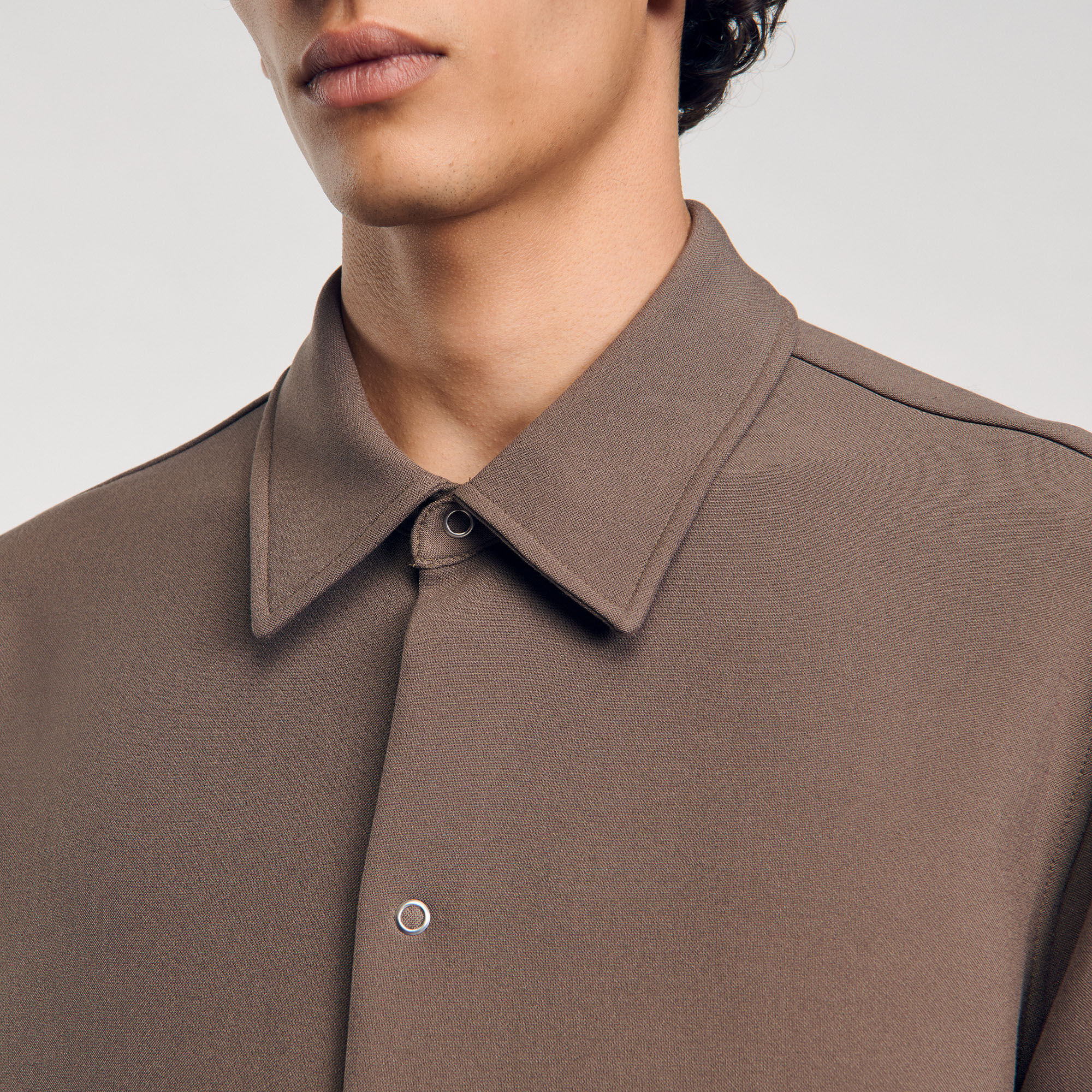 Long-sleeved jersey shirt
