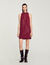 Studded diamond short dress