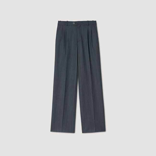 Striped trousers