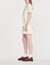 Tweed-effect woolen coat dress