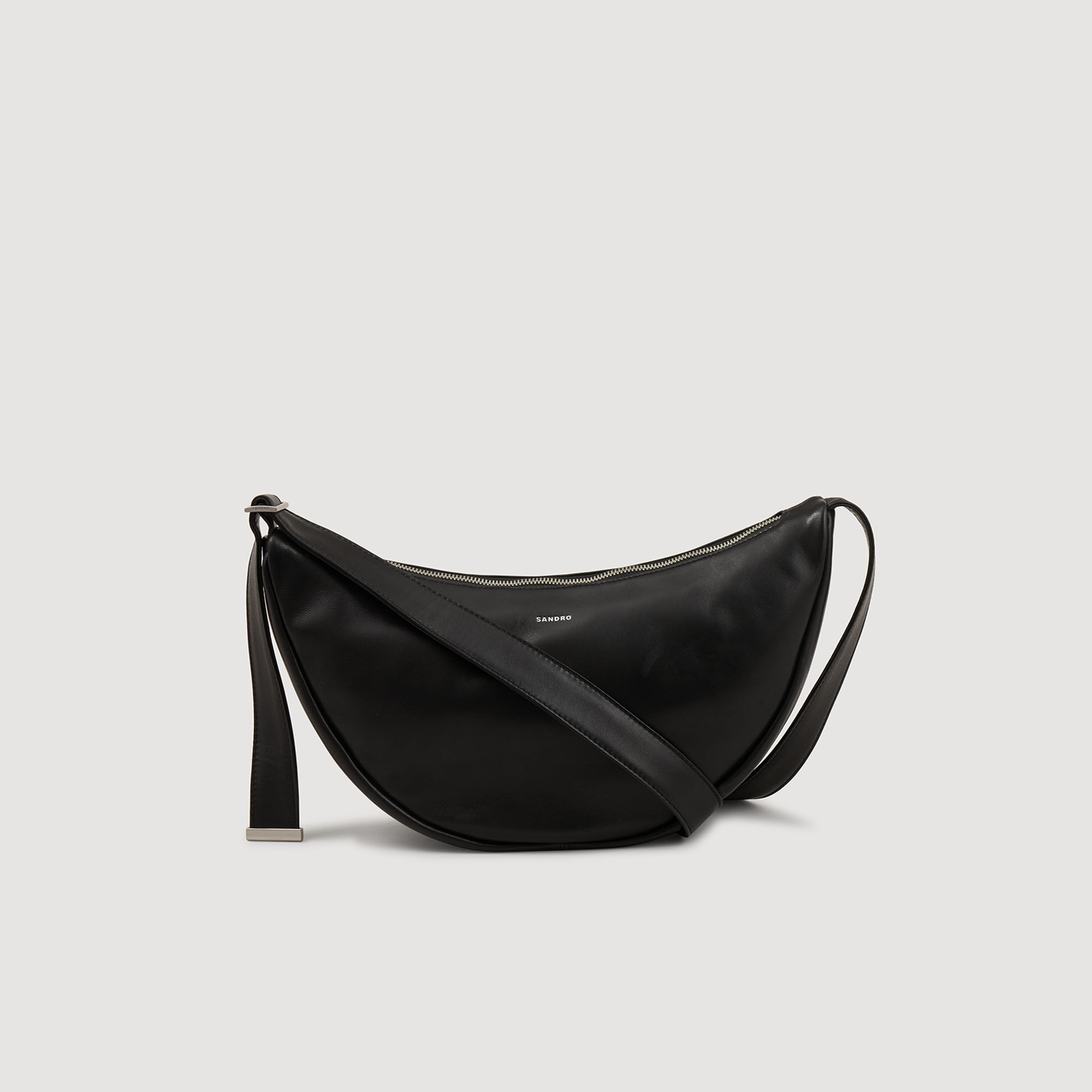Small leather hobo bag