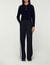 Knit polo neck sweater