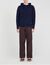 Knit hoodie
