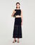 Maxi decorative knit skirt