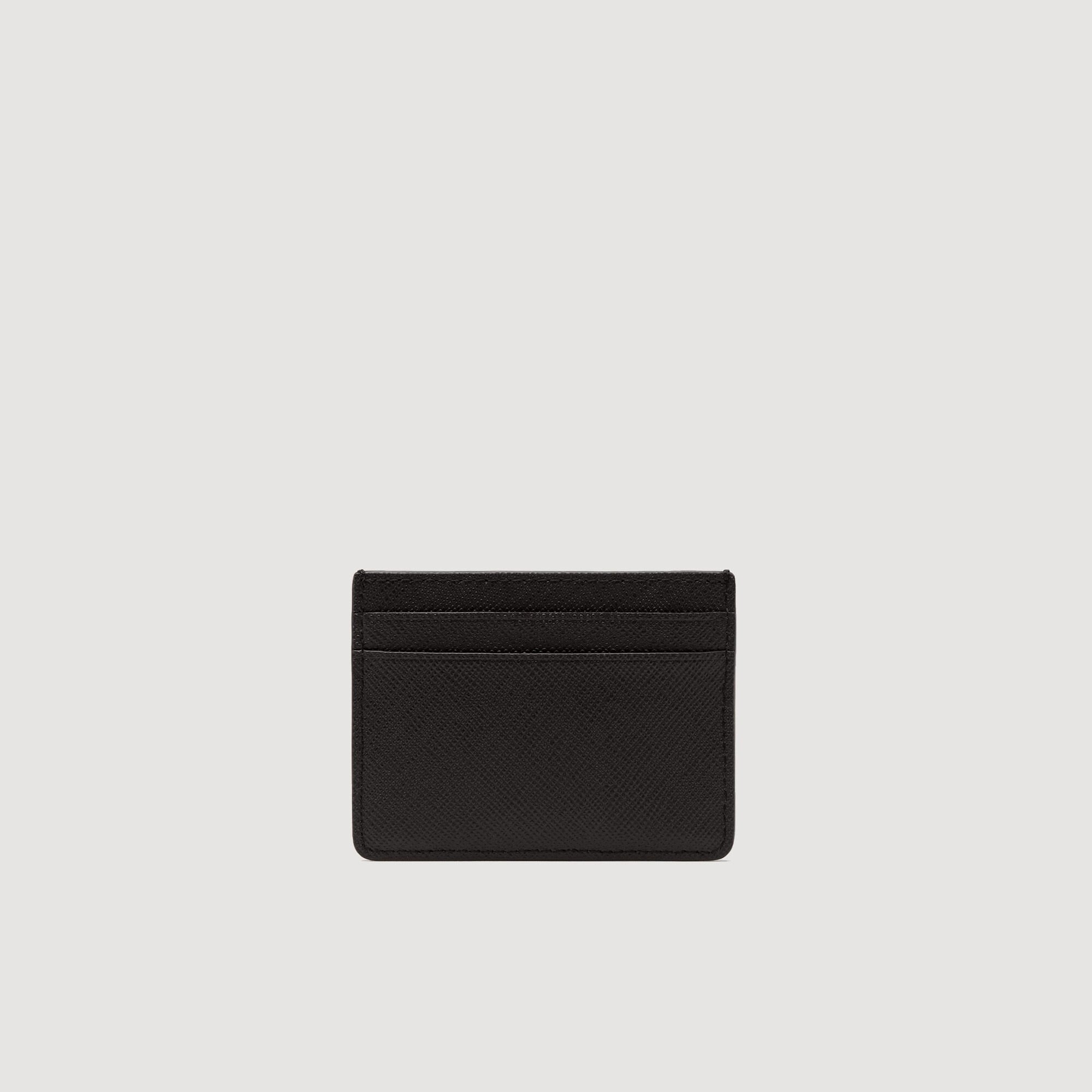 Reconstituted leather cardholder