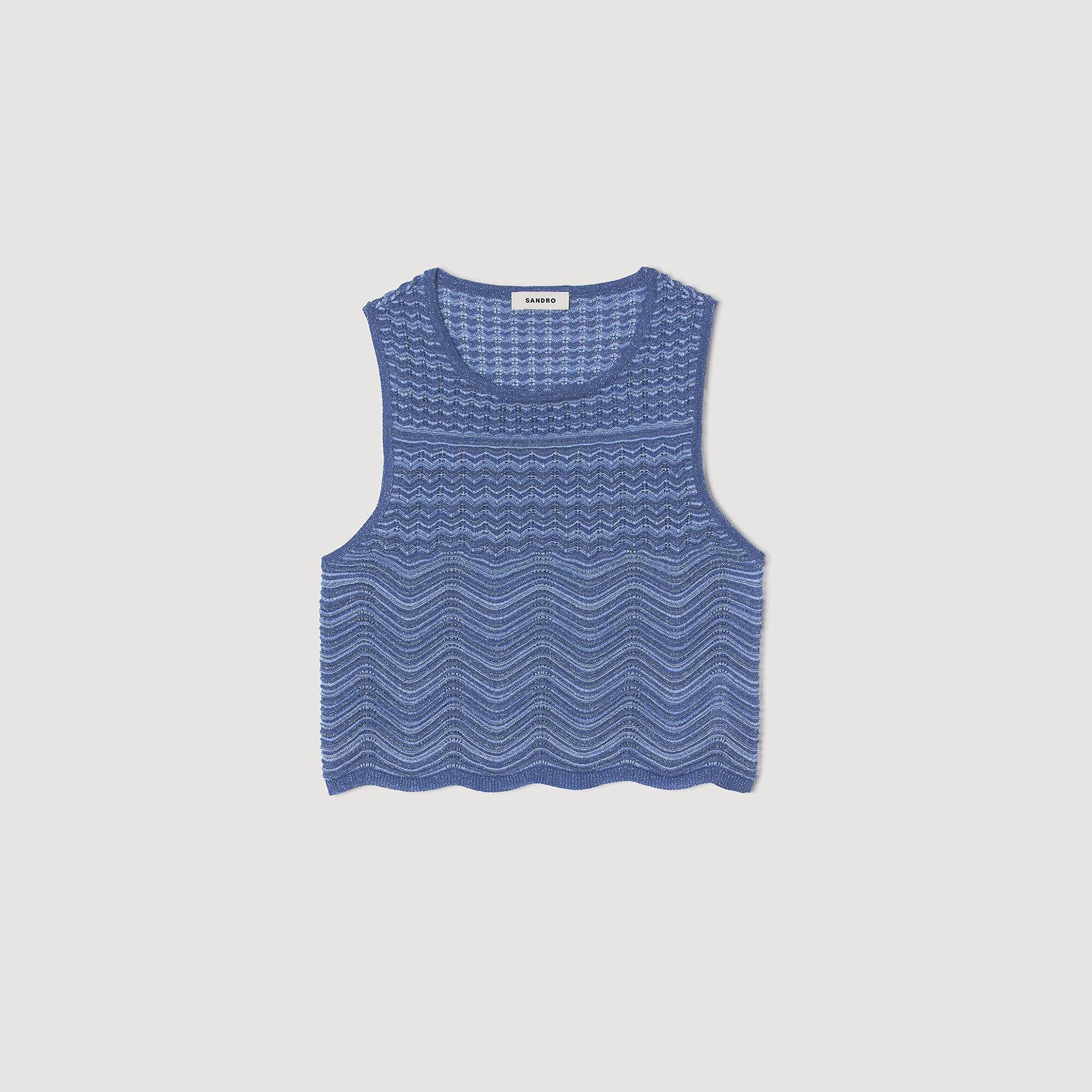 Glitter knit sweater
