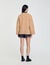 Long wool cardigan