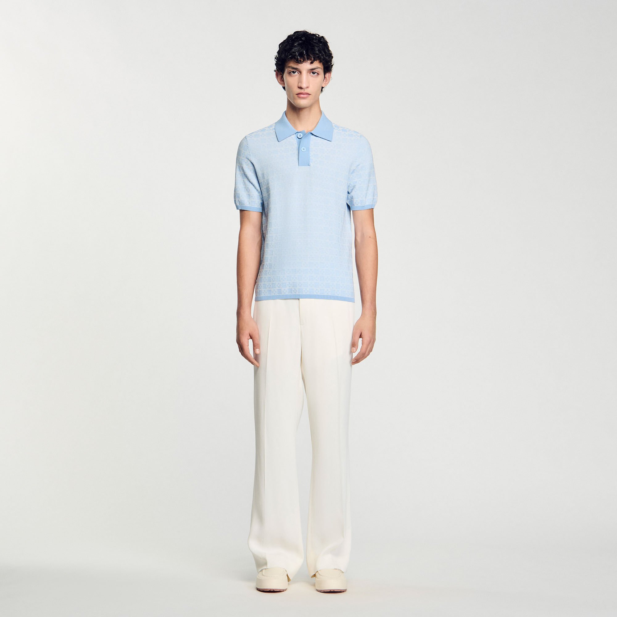 Square Cross polo shirt