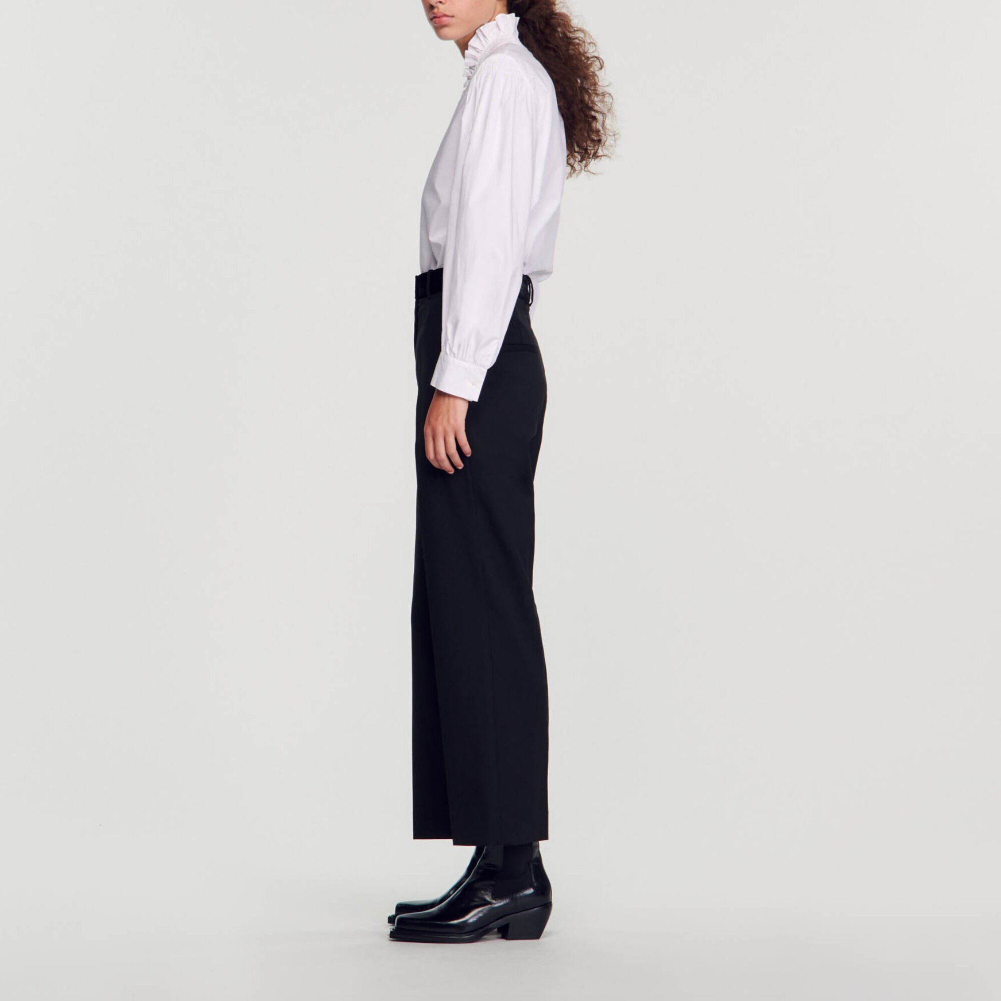 Straight-leg pants