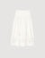 Maxi poplin skirt