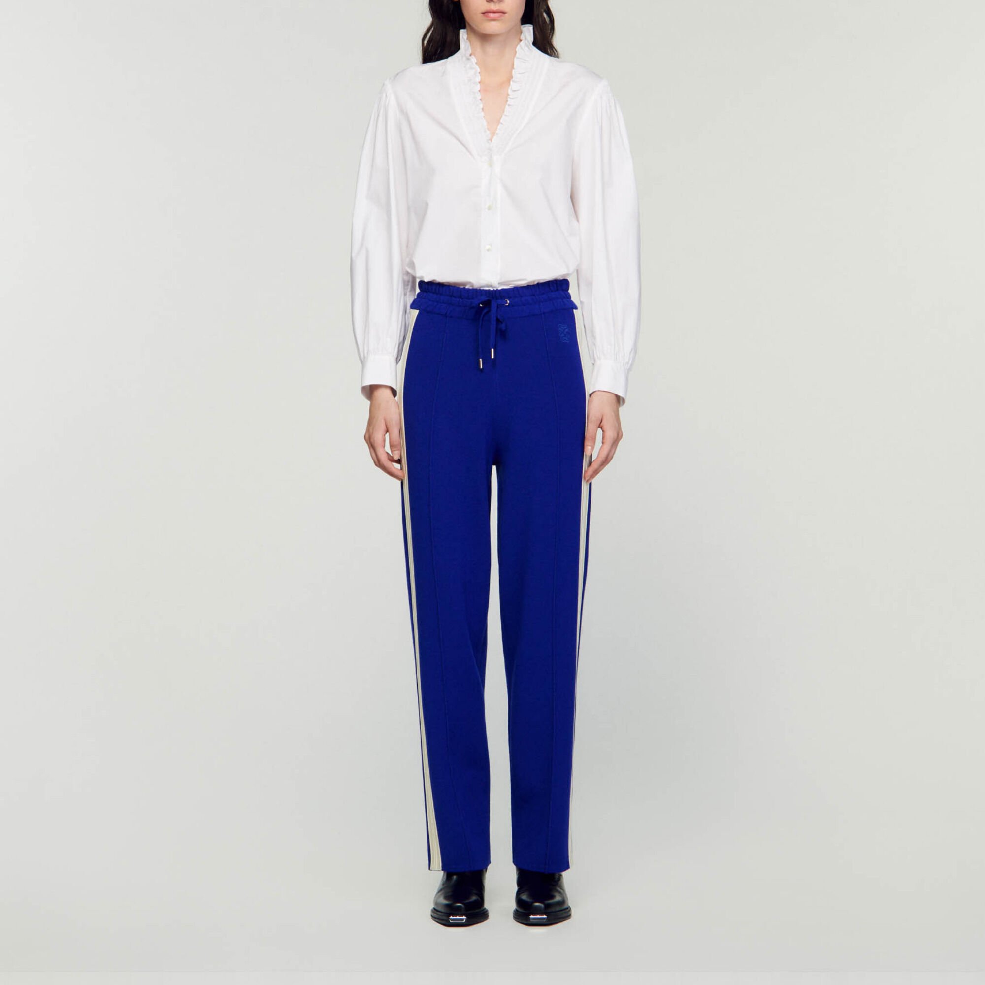 Knit jogging bottoms