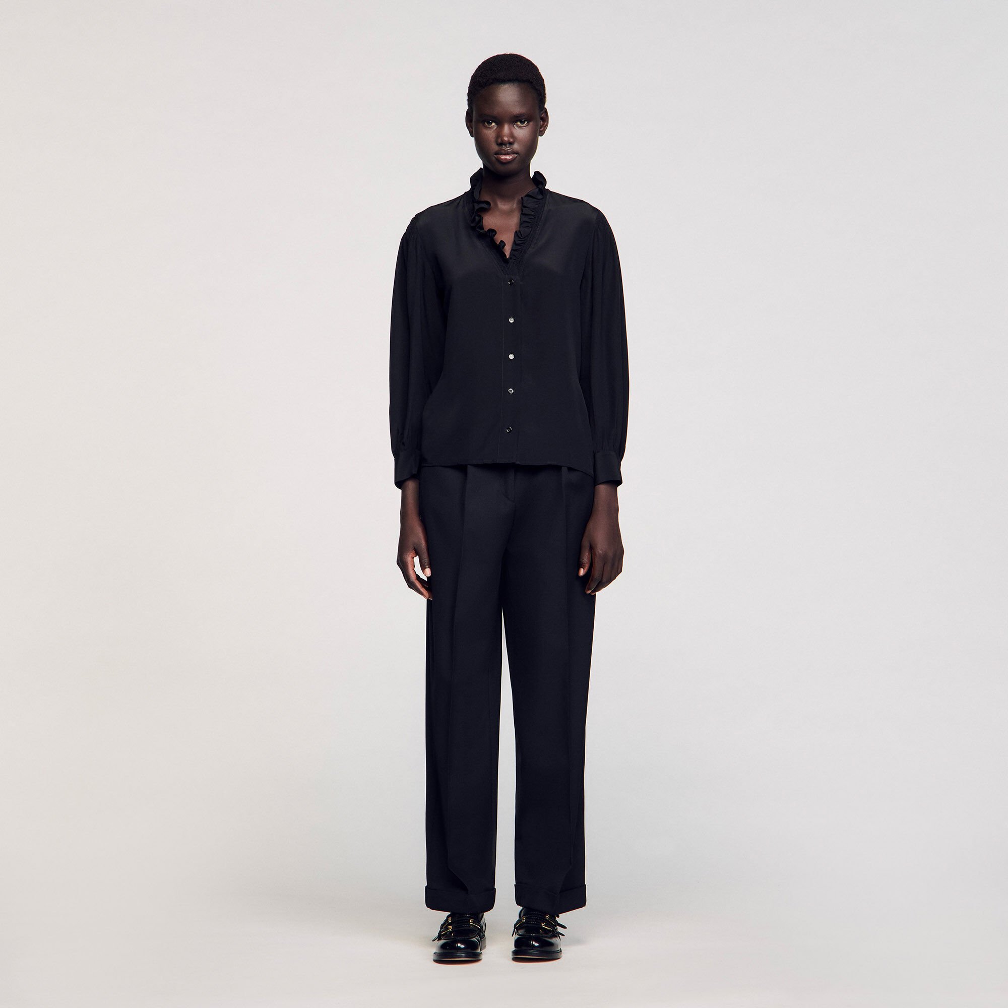 Floaty silk shirt