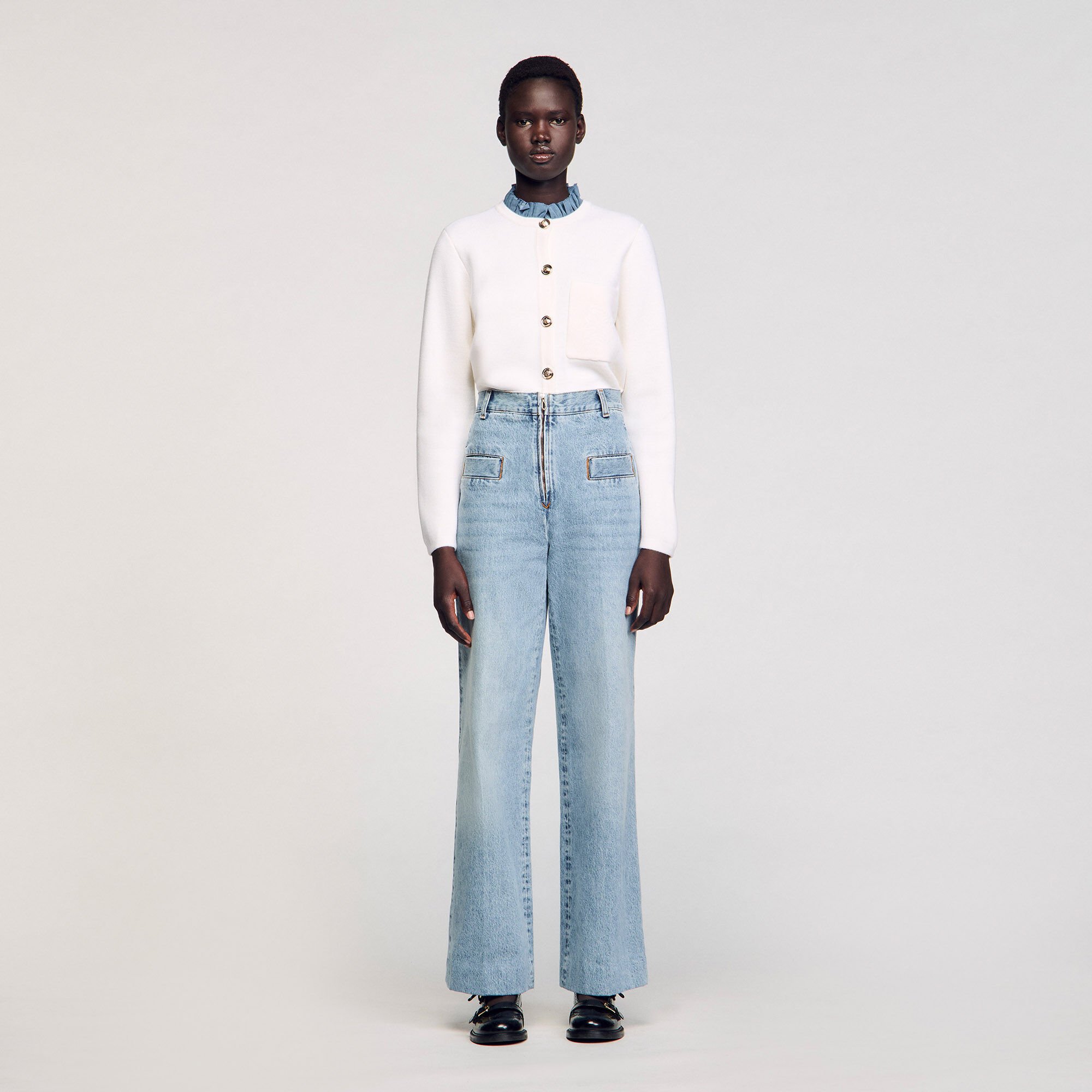 Wide-leg jeans