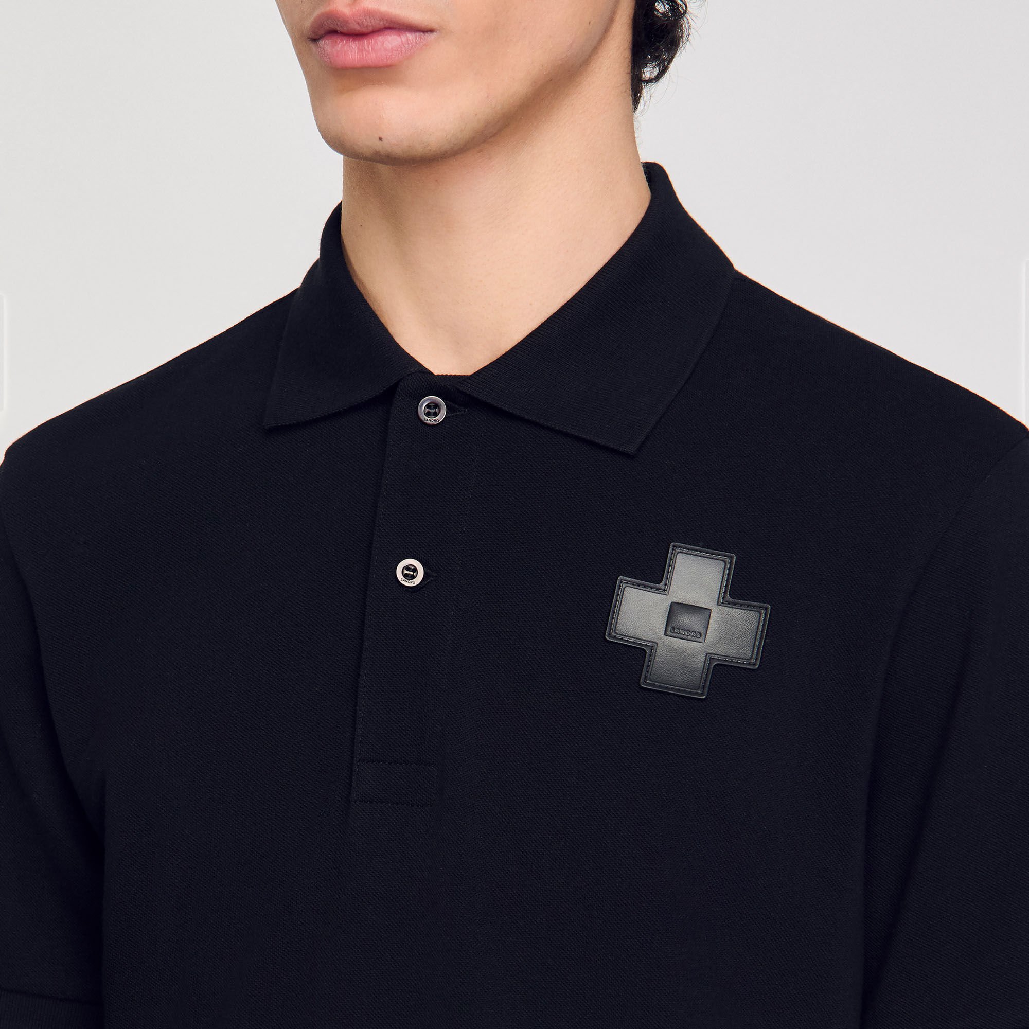 Cotton polo shirt