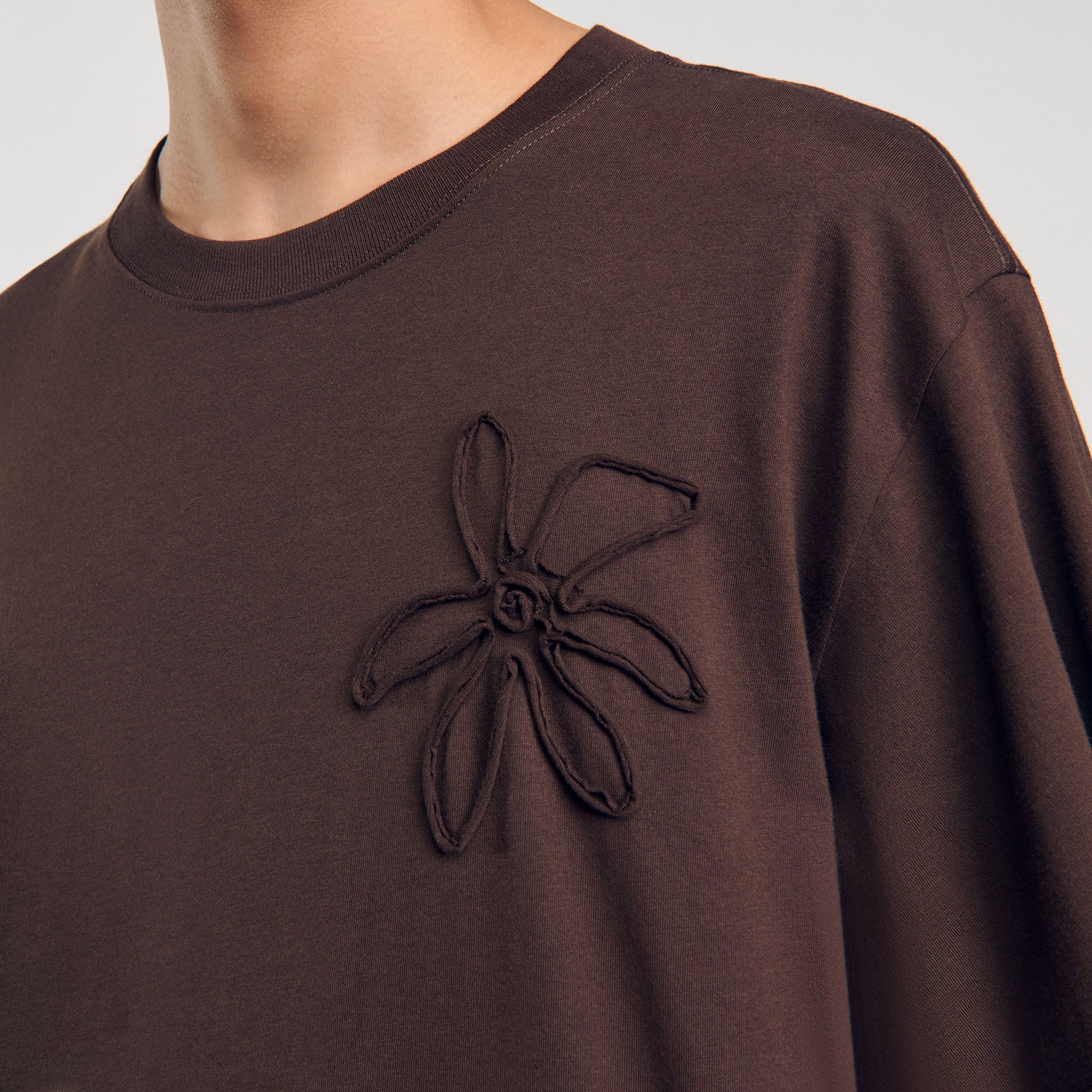 Oversized flower T-shirt