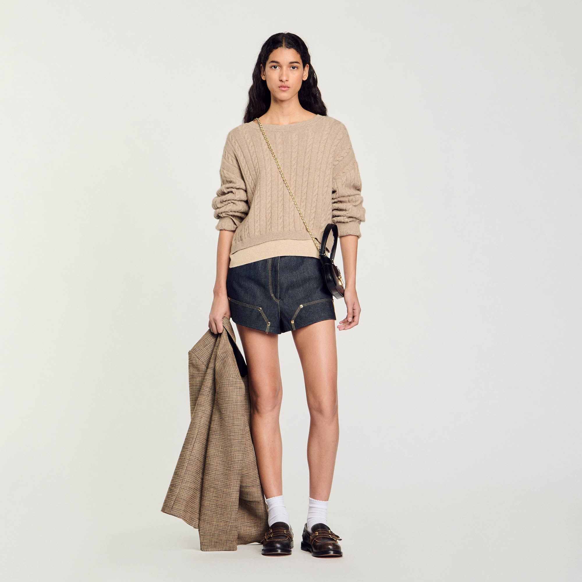 Sandro cashmere sweater sale