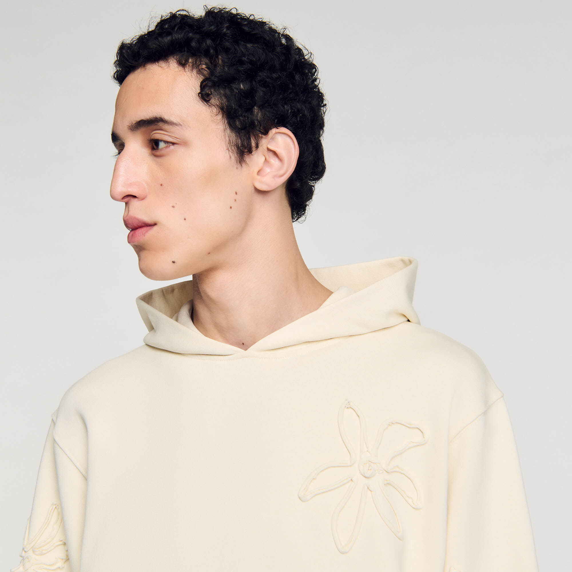 Floral hoodie