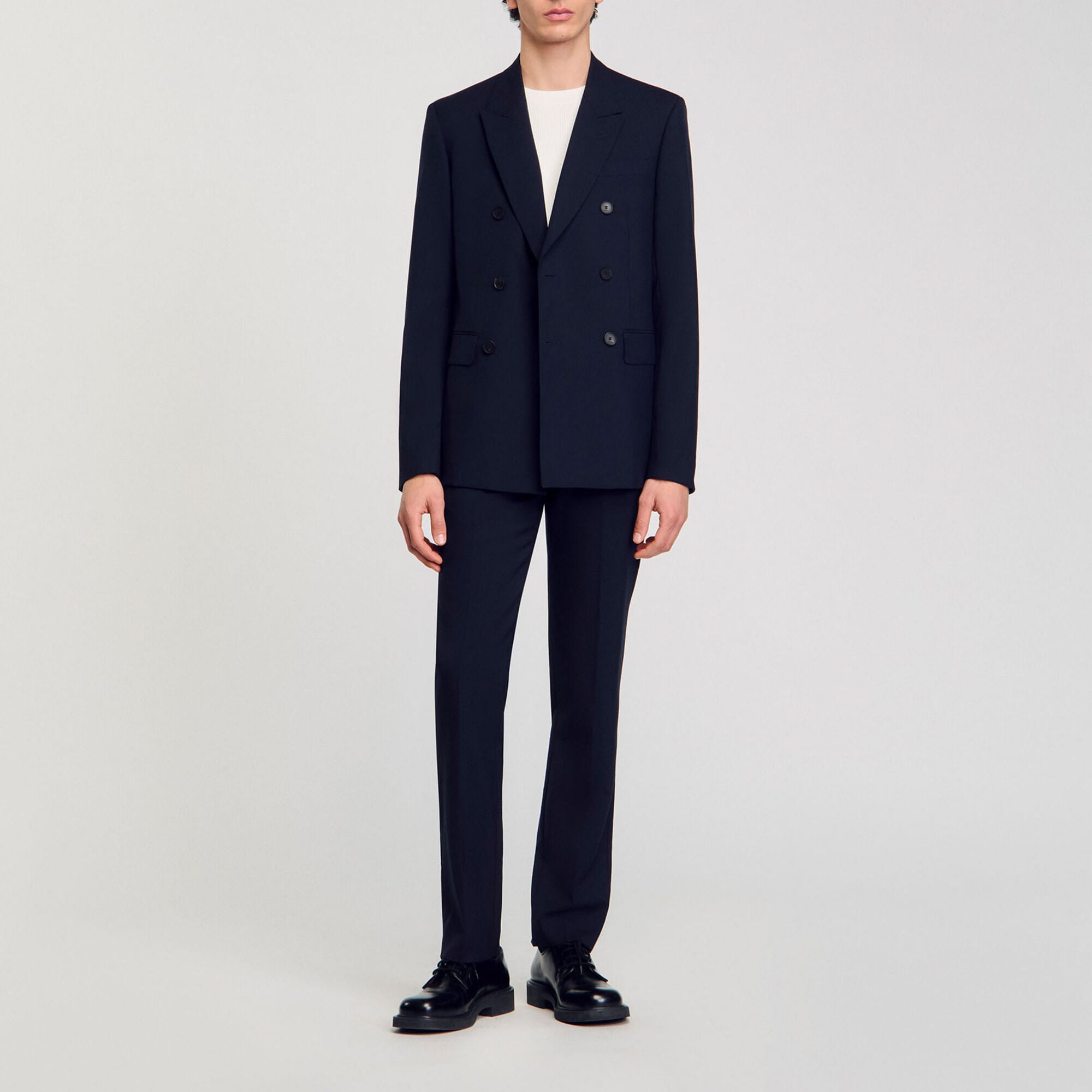 Double-breasted suit jacket - Men | Sandro
