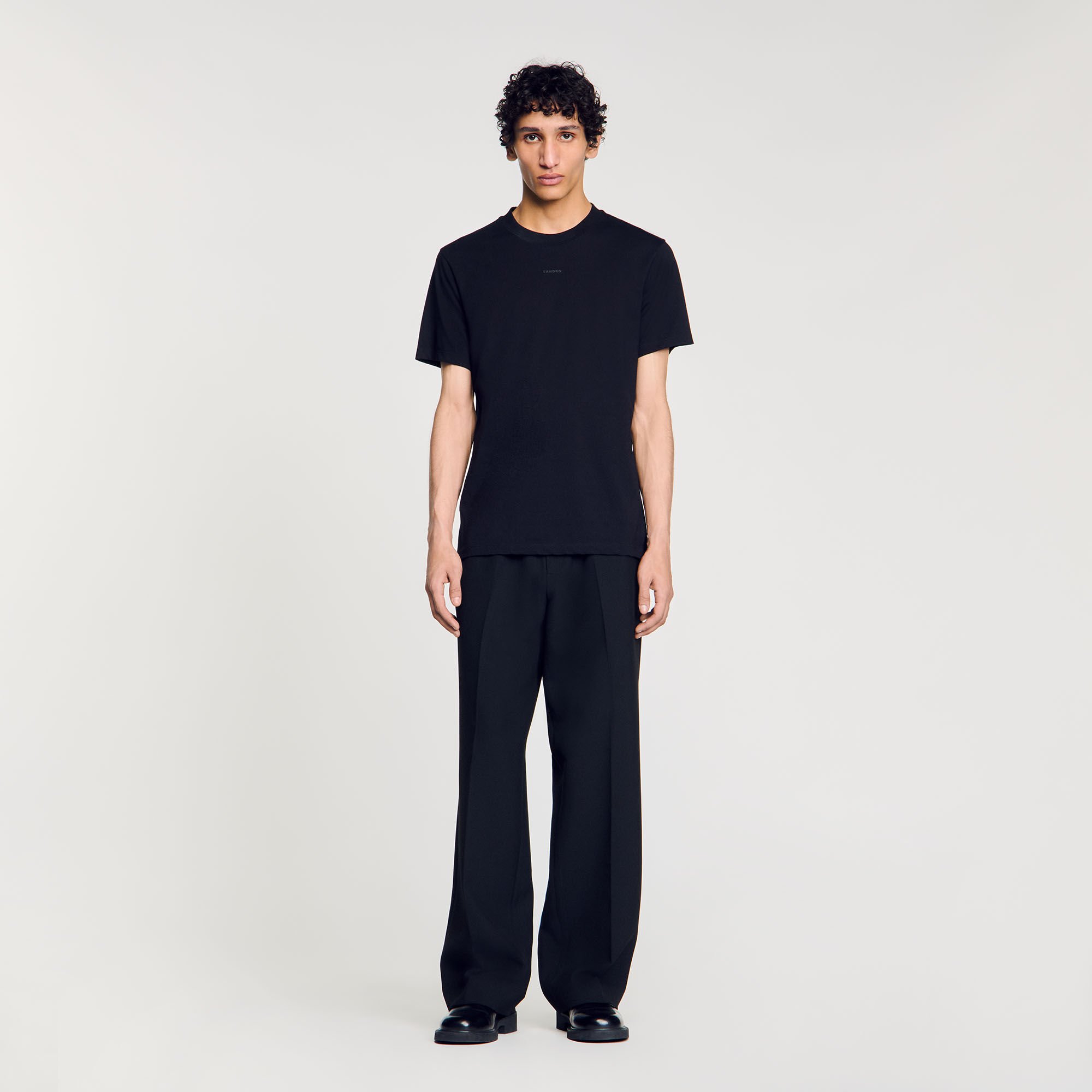 Cotton T-shirt with logo