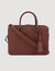 Reconstituted leather briefcase