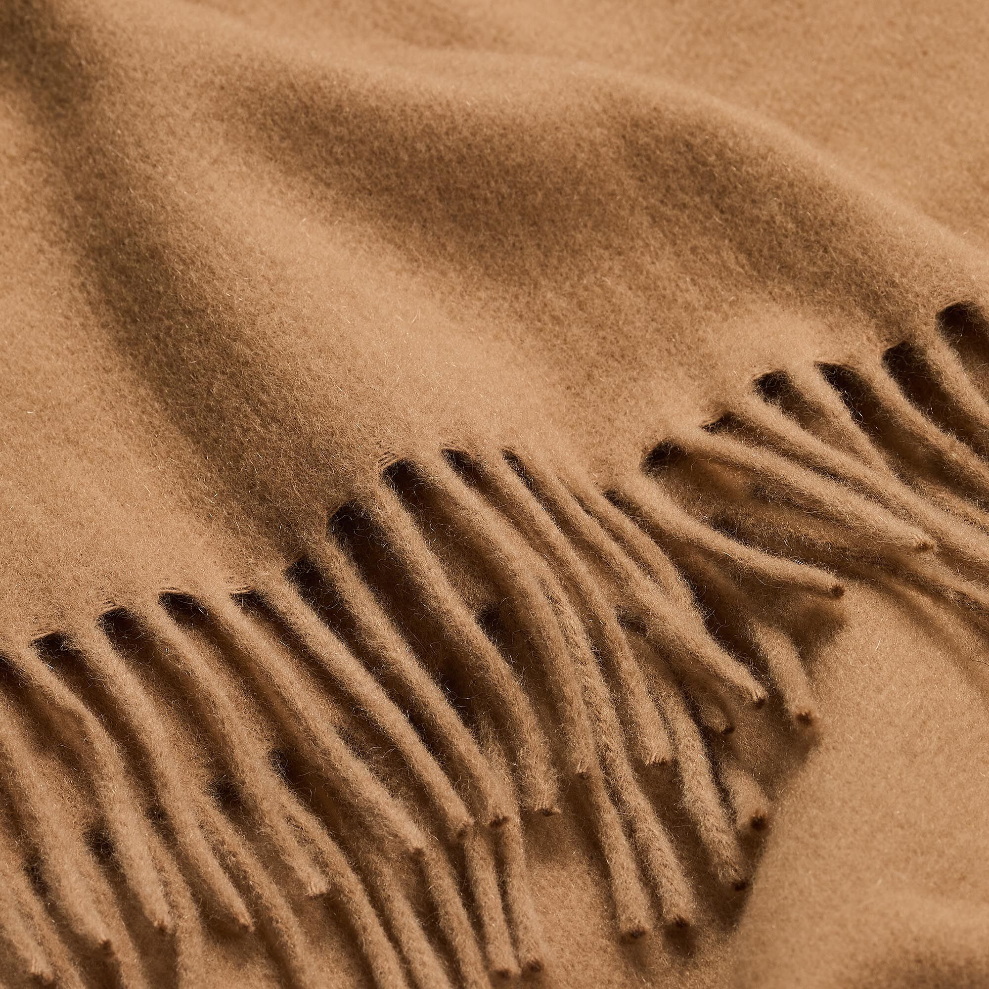 Wool and cashmere scarf