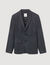 Flannel suit jacket