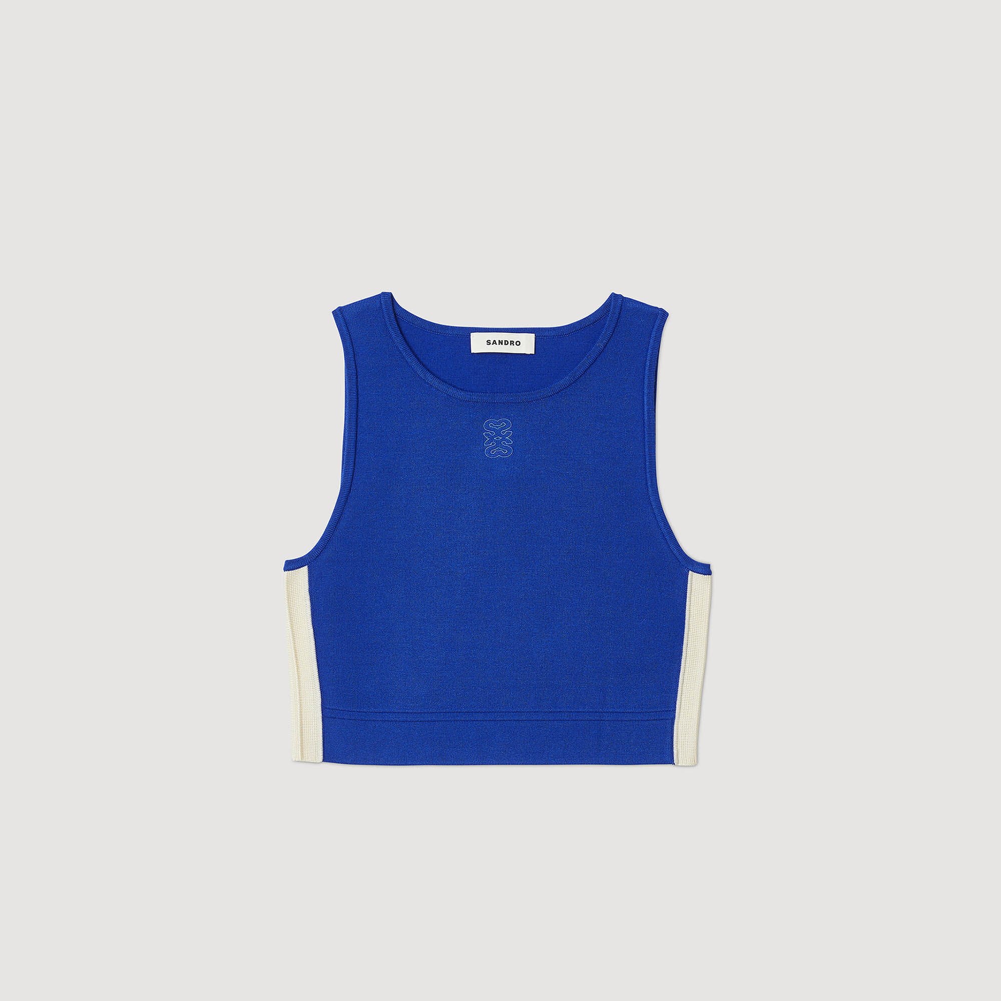 Knit crop top