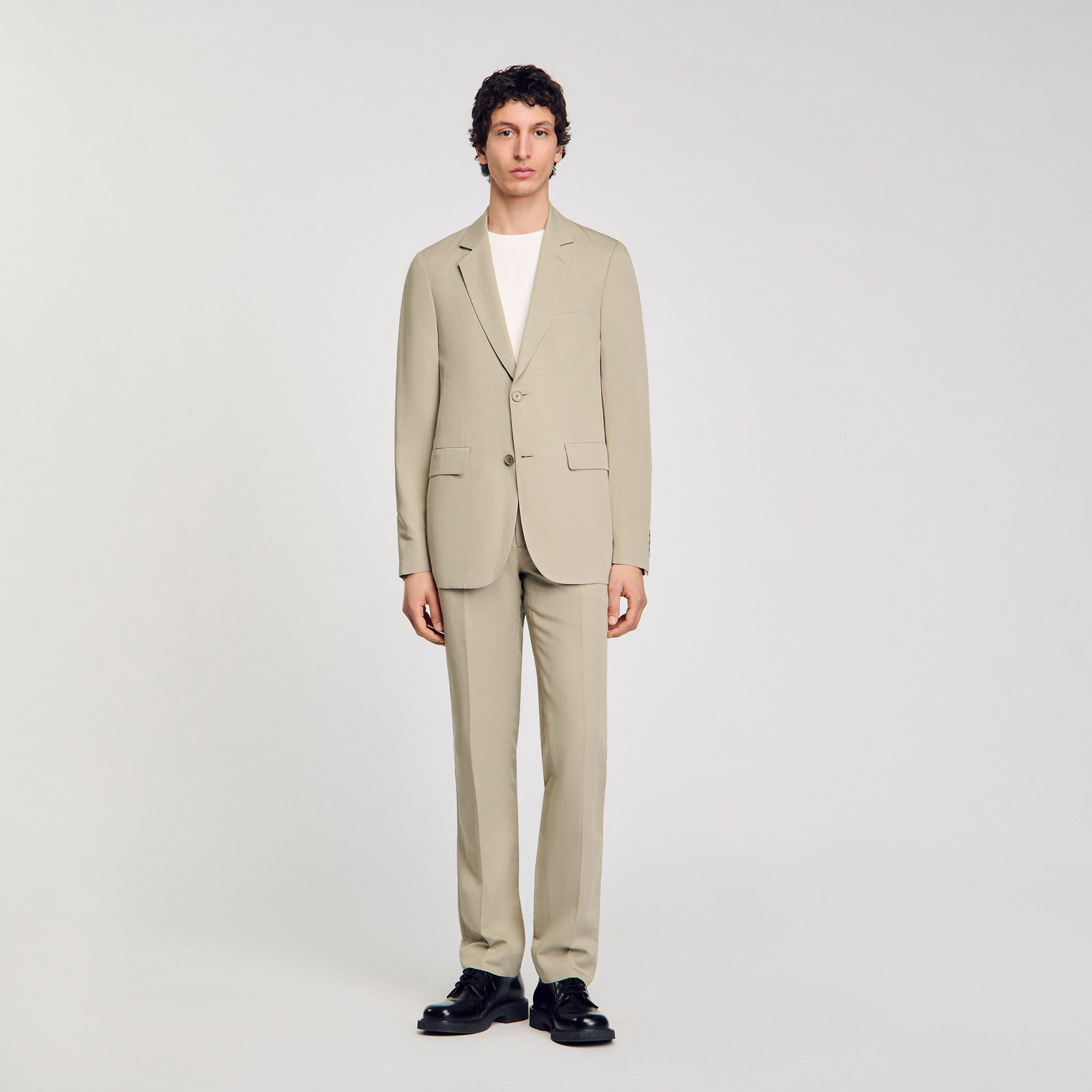 Suit jacket green for Men | Sandro Paris Suit jacket green for Men | Sandro Paris