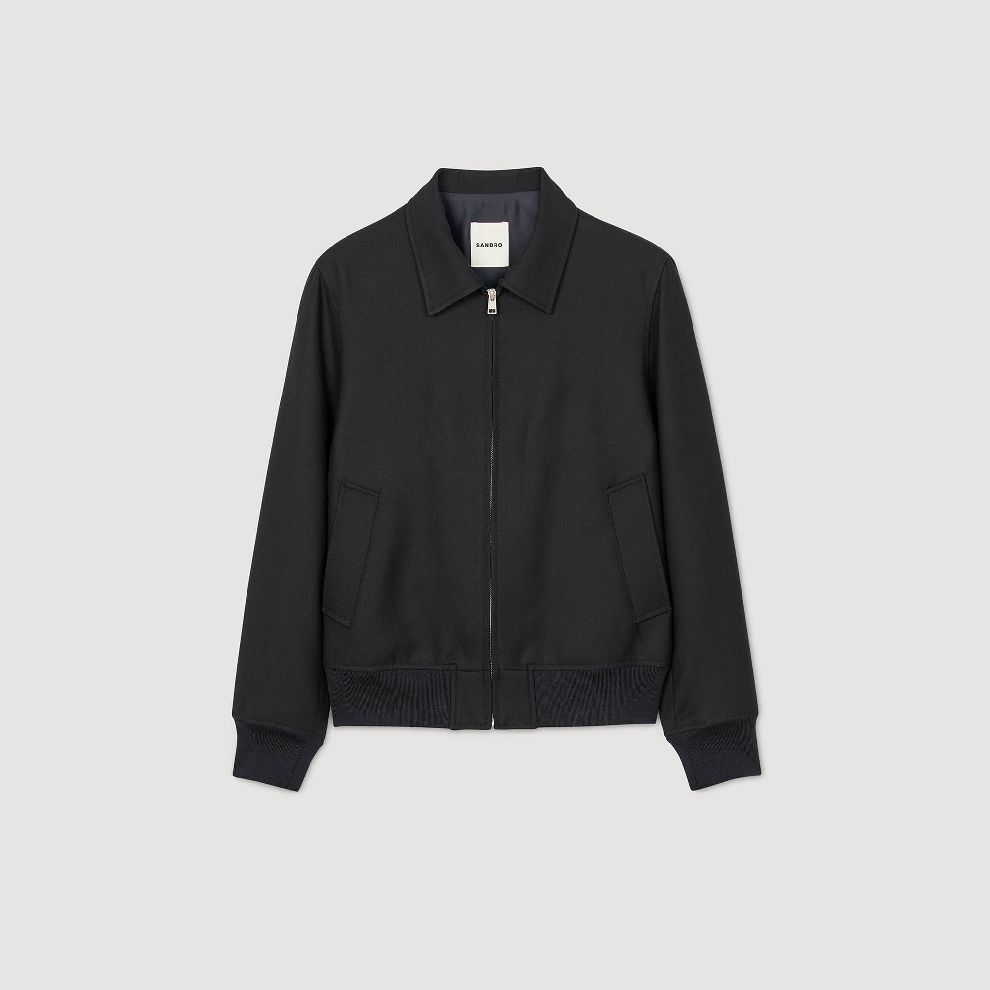 Casual zip-up jacket