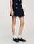 Mini pleated skirt