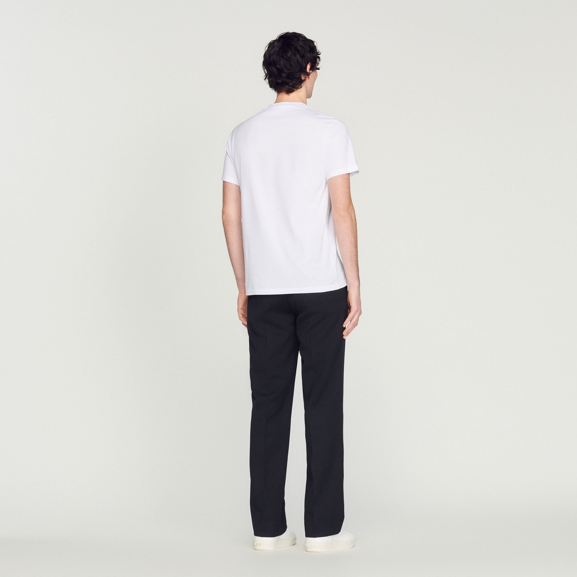 Sandro embroidered T-shirt