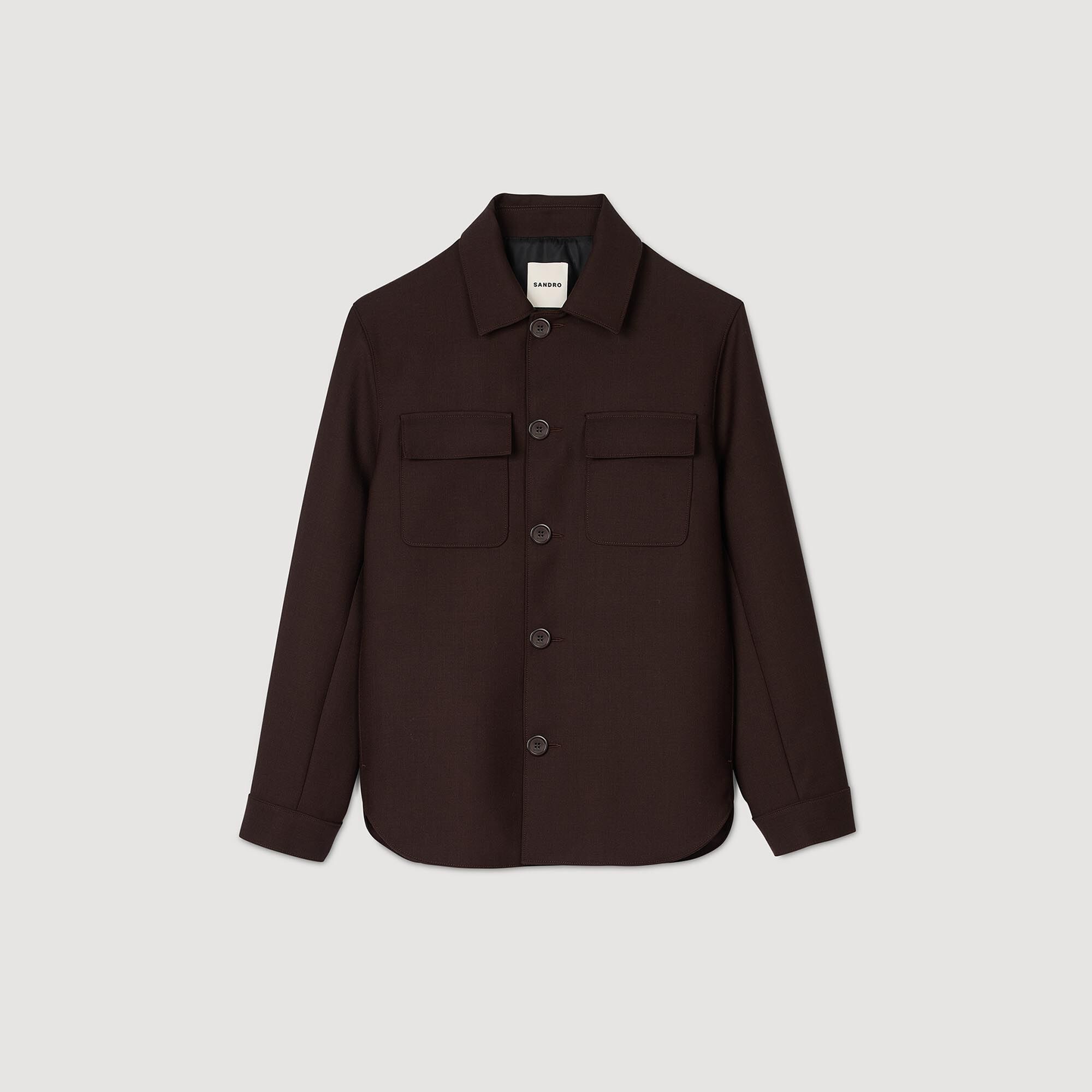 Buttoned oversized shirt