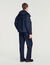Hooded zip-up cotton jacket