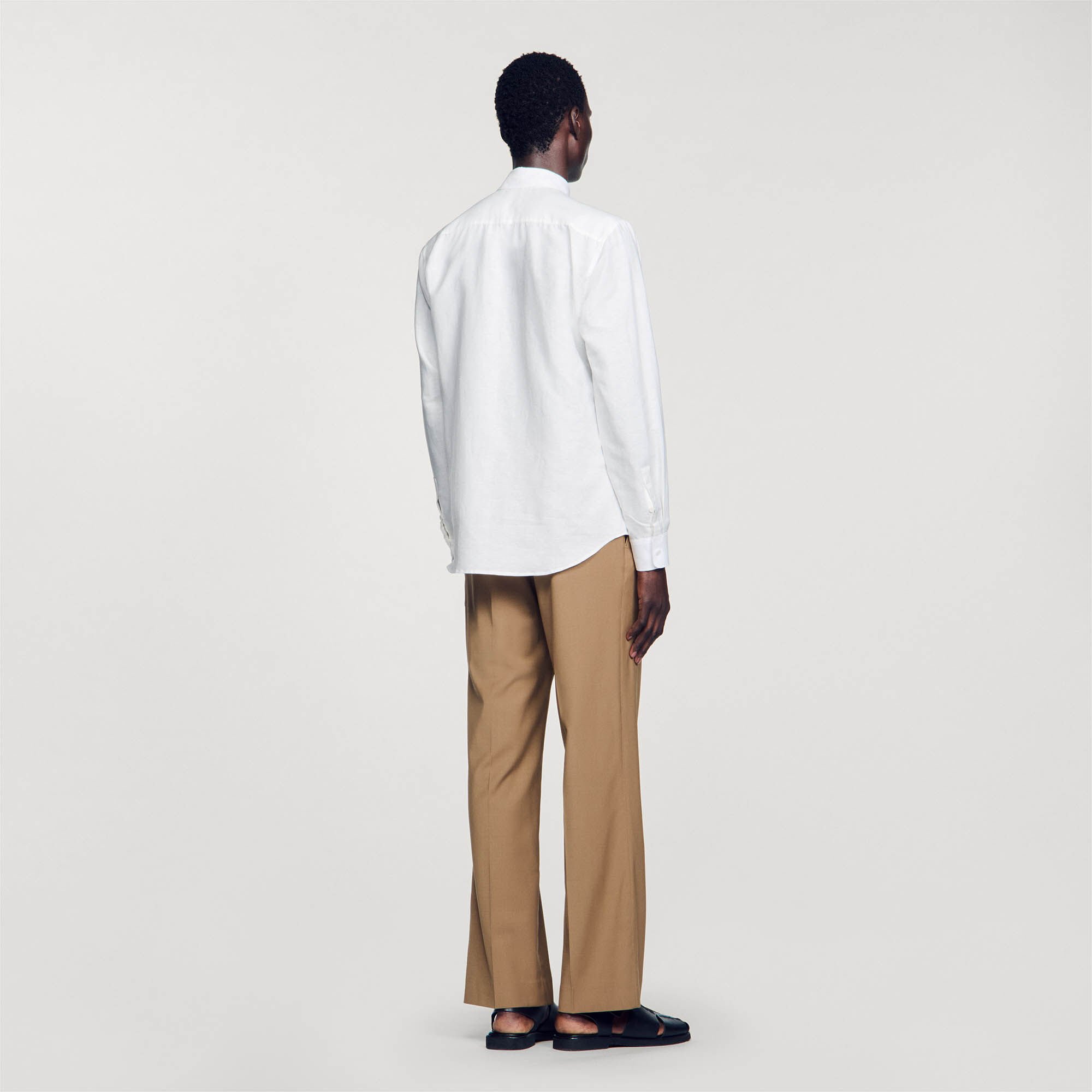 Cotton and linen shirt 