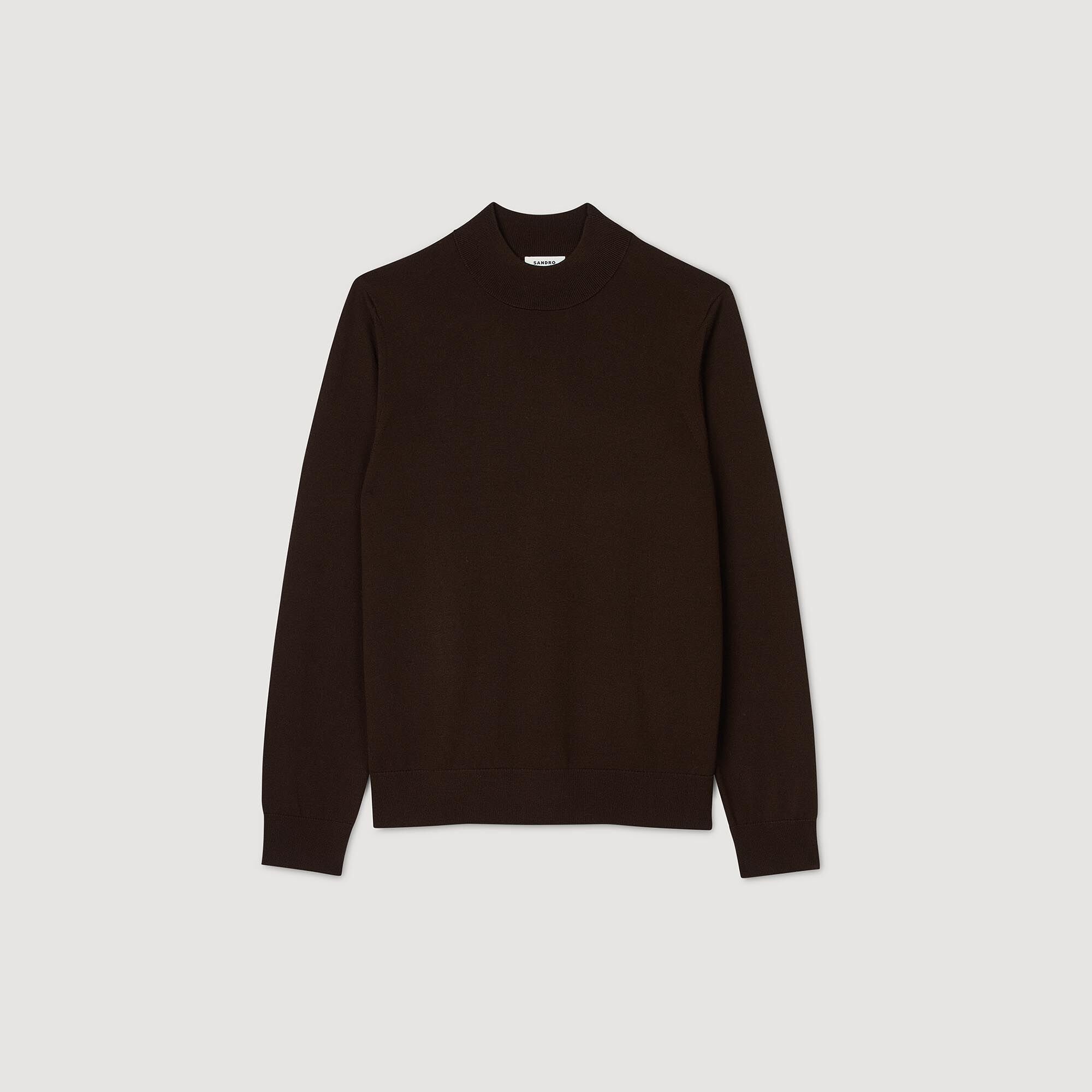 Mock neck sweater
